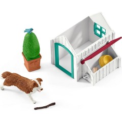 Schleich Schleich Horse Club 42458 Horse Club Hannahs Gastpferde mit Hundin Ruby Schleich Horse Club 42458 Horse Club Приглашенные лошади Ханны с собакой Руби