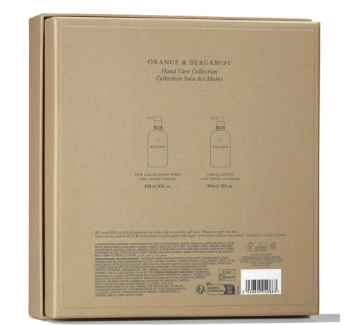 Molton Brown Orange & Bergamot Hand Gift Set Molton Brown Orange & Bergamot Подарочный набор лосьон для ухода за руками и гель для рук, 2 шт х 300 мл