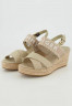 Tommy Hilfiger Wedge sandals sandalwood босоножки на танкетке сандаловое дерево