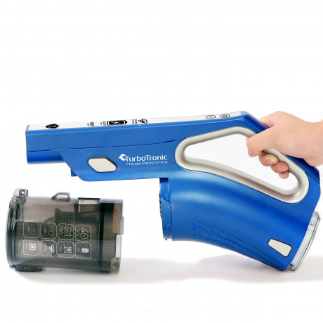 TurboTronic by Z-Line TurboTronic by Z-Line Akku-Hand-und Stielstaubsauger 8 kpa, >35 Min. Laufzeit, ultra-Leichtgewicht Boden Staubsauger, 180 W, beutellos, kabelloser Handsauger mit Wandhalterung Беспроводной ручной и стержневой пылесос TurboTronic by