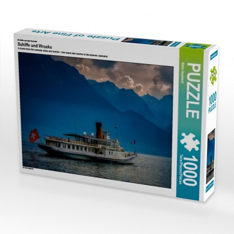 CALVENDO Puzzle CALVENDO Puzzle Schiffe und Wracks Пазл CALVENDO Puzzle корабли и затонувшие корабли