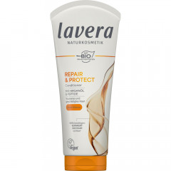 LAVERA CONDITIONER REPAIR &amp; PROTECT Bio-Arganol &amp; Peptide, 200 ml, Лавера Кондиционер для волос для восстановления повреждённых волос, био-аргановое масло и укрепляющие пептиды, 200 мл
