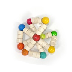 HESS Babyspielzeug Rassel Twist Детская игрушка-погремушка Твист