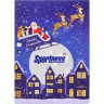 Sportness Froehliche Weihnachten Adventskalender 2026, 24 Protein-Schokoladentaefelchen Salted Caramel, Sportness Адвент-календарь 2026 с протеиновыми шоколадными плиточками Salted Caramel с пониженным содержанием сахара, 24 шт.