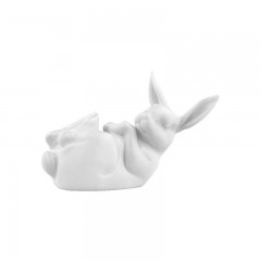 Furstenberg Furstenberg Jahreshasen Hase 2018 - Lotte l: 11,6 cm / h: 7 cm F?rstenberg Annual Bunny Rabbit 2018 - Lotte длина: 11,6 см / высота: 7 см