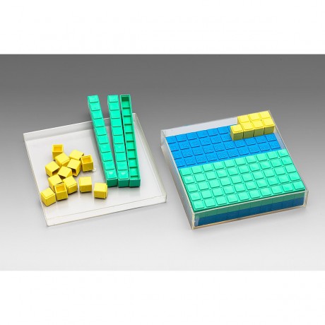 Wissner aktiv lernen Hunderterplattensatz 10 x 10 cm (29 Teile) Набор сотен тарелок 10 х 10 см (29 деталей)