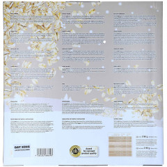 Oat King Adventskalender, Oat King большой спортивный адвент-календарь 2026 с 24 овсяными и протеиновыми батончиками, 2,16 кг