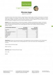 Krauterhaus Sanct Bernhardt Pilzcreme-Suppe, Грибной суп пюре (10 порций) 250 г