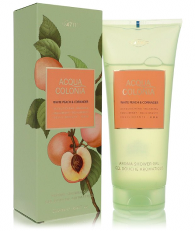 4711 Acqua Colonia White Peach & Coriander Bath & Shower Gel Гель для душа унисекс, 200 мл
