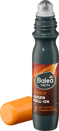 Balea MEN Augen Roll-on Energy, 15 ml, Охлаждающий ролик для области вокруг глаз Energy с кофеином против признаков усталости, 15 мл