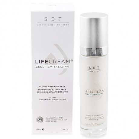 SBT cell identical care Globale Anti-Aging Moisture Creme Oilfree  Увлажняющий крем против старения Global Oilfree