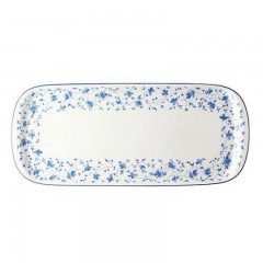 Arzberg Arzberg Form 1382 Blaubluten Kuchenplatte eckig 35 cm Arzberg Form 1382 Блюдо для торта Blue Blossoms квадратное 35 см