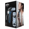 Braun Elektrischer Rasierer fur Manner quot;Series 6 60-B7200ccquot; in Blau Электробритва для мужчин quot;Серия 6 60-B7200ccquot; в синем