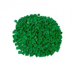 LEGO LEGO 1x1 Fliesen Grun - 250 Stuck - Green tile 3070b LEGO 1x1 Плитки Зеленые - 250 штук - Зеленая плитка 3070b