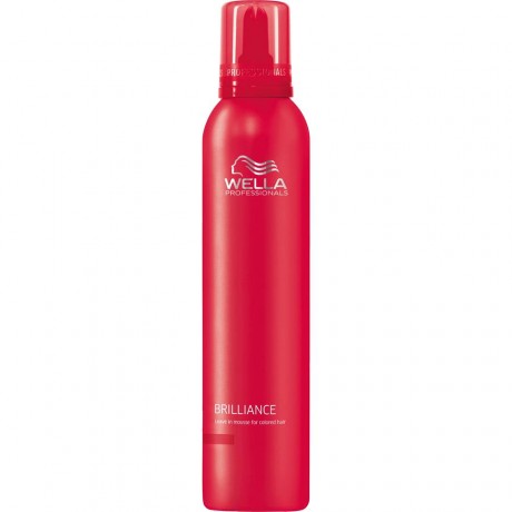 Wella (Велла) Brilliance Brilliance Leave-in Mousse Fuss coloriertes Haar, 200 мл