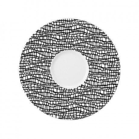 Seltmann Weiden Seltmann Weiden Life Fashion - Glamorous Black Kombi-Untertasse 16,5 cm Seltmann Weiden Life Fashion - Блюдце комбинированное Glamorous Black 16,5 см