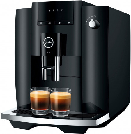 JURA JURA Kaffeevollautomat 15435 E4 Piano Black (EA) Полностью автоматическая кофемашина JURA 15435 E4 Piano Black (EA)