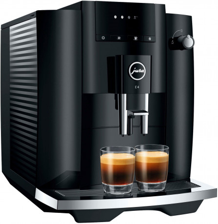 JURA JURA Kaffeevollautomat 15435 E4 Piano Black (EA) Полностью автоматическая кофемашина JURA 15435 E4 Piano Black (EA)