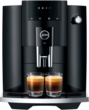 JURA JURA Kaffeevollautomat 15435 E4 Piano Black (EA) Полностью автоматическая кофемашина JURA 15435 E4 Piano Black (EA)