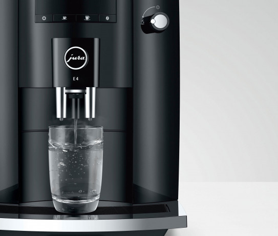 JURA JURA Kaffeevollautomat 15435 E4 Piano Black (EA) Полностью автоматическая кофемашина JURA 15435 E4 Piano Black (EA)