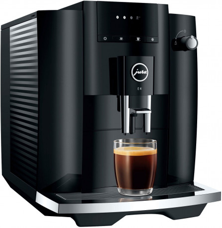 JURA JURA Kaffeevollautomat 15435 E4 Piano Black (EA) Полностью автоматическая кофемашина JURA 15435 E4 Piano Black (EA)