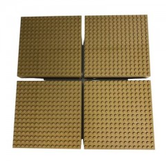 LEGO LEGO 16x16 Platten Dunkelbeige - 12 Stuck - Dark Tan plate mix 91405 Тарелки LEGO 16x16 темно-бежевые - 12 штук - Смесь тарелок темно-коричневого цвета 91405