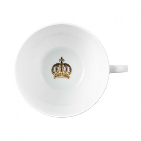 Tettau Tettau Rondo / Liane Pompoos Black Milchkaffeeobertasse 0,35 L Tettau Rondo / Liane Pomp??s Кофейная чашка с черным молоком 0,35 л