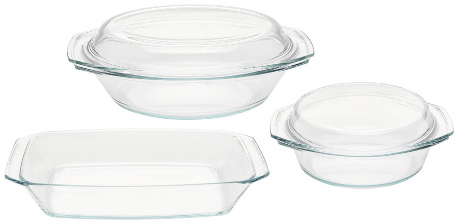 Homeware Homeware Schucsselset 5-tlg. klar Набор мисок для дома, 5 предметов.