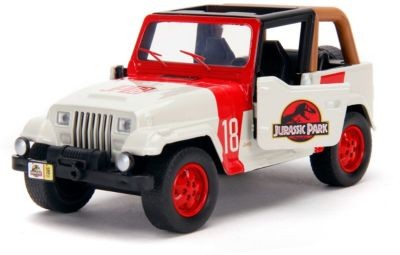 Jada Jurassic Park Jeep Wrangler 1:32 Парк Юрского периода Jeep Wrangler 1:32