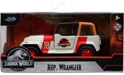 Jada Jurassic Park Jeep Wrangler 1:32 Парк Юрского периода Jeep Wrangler 1:32
