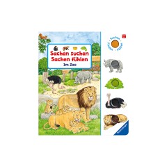 Ravensburger Zootiere entdecken und fuhlen Откройте для себя и почувствуйте животных зоопарка