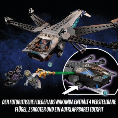 LEGO LEGO Marvel Super Heroes 76186 Black Panthers Libelle LEGO Marvel Super Heroes 76186 Стрекоза Черной пантеры