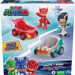 Hasbro PJ Masks Owlette vs Romeo Fahrzeug und Action-Figurenset PJ Masks Owlette vs Romeo Автомобиль и набор фигурок