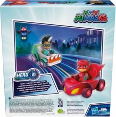 Hasbro PJ Masks Owlette vs Romeo Fahrzeug und Action-Figurenset PJ Masks Owlette vs Romeo Автомобиль и набор фигурок