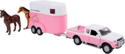 Van Manen Van Manen Mitsubishi L200 mit Pferdeanhanger und Ruckzugmotor Van Manen Mitsubishi L200 с прицепом для лошадей и инерционным двигателем