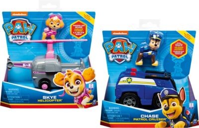 Spin Master PAW Patrol Basis Fahrzeuge mit Figuren Базовые машины PAW Patrol с фигурками