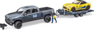 Bruder 02504 RAM 2500 Power Wagon und Roadster Racing Team 02504 RAM 2500 Power Wagon и гоночная команда родстеров