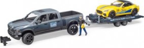 Bruder 02504 RAM 2500 Power Wagon und Roadster Racing Team 02504 RAM 2500 Power Wagon и гоночная команда родстеров