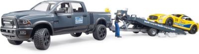 Bruder 02504 RAM 2500 Power Wagon und Roadster Racing Team 02504 RAM 2500 Power Wagon и гоночная команда родстеров