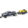 Bruder 02504 RAM 2500 Power Wagon und Roadster Racing Team 02504 RAM 2500 Power Wagon и гоночная команда родстеров