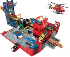 Dickie Toys Folding Fire Truck Playset Складной игровой набор для пожарной машины