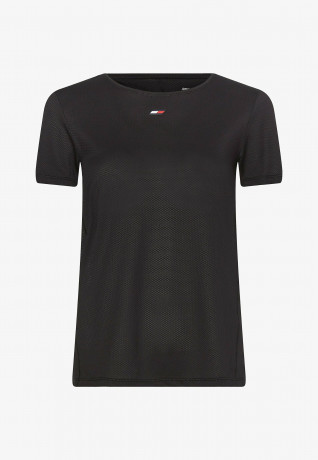 Tommy Hilfiger SPORT FLAG Print T-shirt black SPORT FLAG Футболка с принтом черный