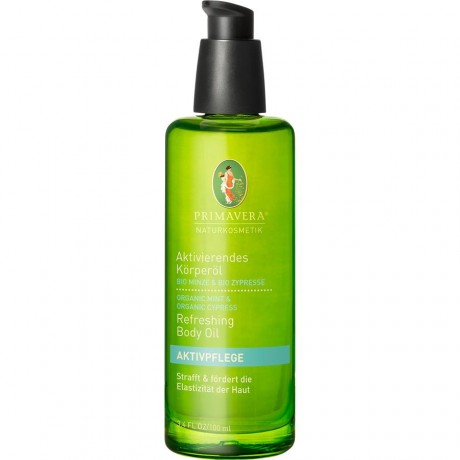 Primavera (Примавера) Aktivpflege Bio Minze & Zypresse Aktivierendes Korperol Масло для тела, 100 мл