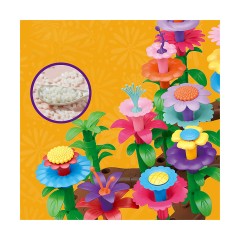 Vicabo Blumengarten Spielzeug Bausteine Konstruktionsspielzeug fur Kinder Цветочные садовые игрушки строительные блоки Строительные игрушки для детей