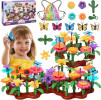 Cyiecw 224 Pieces Flower Garden, Набор из 224 элементов для цветочного сада, с сумкой для хранения