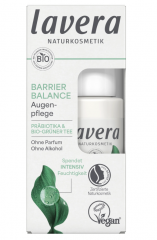 lavera Barrier Balance Augenpflege Уход за кожей вокруг глаз с пребиотиками и органическим зеленым чаем для чувствительной кожи вокруг глаз, 15мл