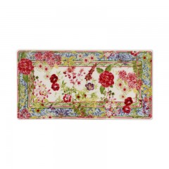 Gien Fayencerie Gien 'Millefleurs' Platte rechteckig klein 19,3 x 10 cm Gien "Millefleurs" Тарелка прямоугольная маленькая 19,3 x 10 см