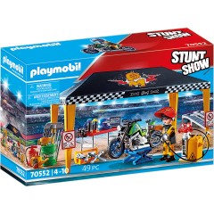PLAYMOBIL PLAYMOBIL 70552 Stuntshow Werkstattzelt Палатка для мастерской PLAYMOBIL 70552
