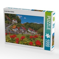 CALVENDO Puzzle CALVENDO Puzzle An der Elbe in Rathen Пазл CALVENDO Puzzle На Эльбе в Ратене