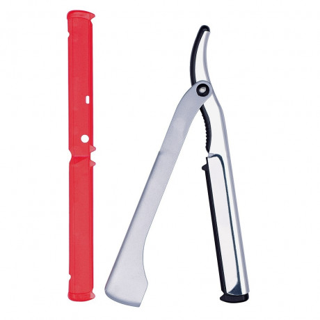 ERBE Edelstahl-Rasiermesser mit Wechselklingen Бритва из нержавеющей стали со сменными лезвиями.